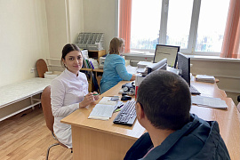 Во взрослой поликлинике приступила к работе новый врач-терапевт Бородинова Аэлита Сергеевна.
