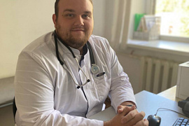 Сегодня познакомим вас с еще одним нашим новым молодым специалистом-Кузнецов Алексей - участковый врач - терапевт.
